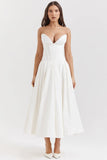 2025 Women's Dress Sexy Hottie Sleeveless Long Solid Corset Dress Dress
