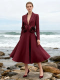 New French Elegant Fashion High-End Feeling Short Top With Half Dress Two-Set Set Of Women's