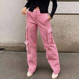 Size Friendly Y2K Cargo Pants-Outfit