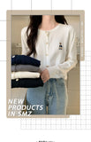 And Autumn Short Coat New Inner Match Sweater Jacket Bear Long Sleeve Cardigan Women's Lazy Wind Sweater Woman-Outfit