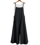Trousers Loose Solid Color Wide