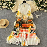 Collar Nail Bead Lantern Sleeve Pearl Belt To Collect Long-Term Printed Pressure