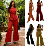Knitted Round Women's Summer Thin Short Design Sense Of The New Pure