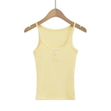 Trendy Women's Dress Is Sweet And Pure To Make Waves, Slim Short-Sleeved T-Shirt, Short-Style Navel Top + Small Suspenders Inside.-Outfit