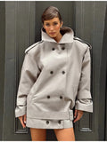 Jacket In Autumn 2025 Small Design Collar Button Strap