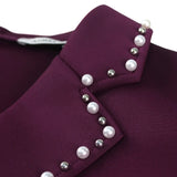 Fashion Suit Lidance Two Dresses Elegant Wind Professional Commuter High Waist