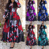 Digital Print Four Sides Of The New Dress