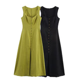 Homemade New Women's Oceaned T00 Flax Flax Flax Dress