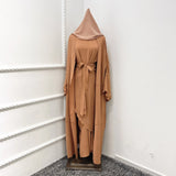 Cotton Blend Wear Dress Skirt Three-piece
