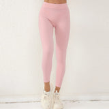 Toloer Embarrassment Line Peach Hip Fitness Yoga Pants V Waist Hip Tight Sports Pants-Outfit