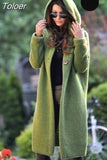 Long Knitted Cardigan Women Tops Vintage Solid Elegant Loose Soft Sweater Coat Korean Fashion Streetwear