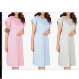 Loose Leisure Stripes Cotton Commuting Ins Long