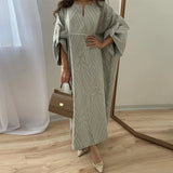 Women's Clothing Simple And Comfortable Long-Sleeved Dress In Autumn