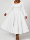 Party Dress Winter Temperament Elegant Hairy Decorative Dress African