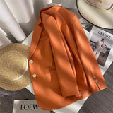 Jacket Women 2025 Spring And Autumn New Korean Version Of The Design Sense Of Niche Fashion Fried Street Casual Suit Top