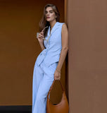 Fashion Casual Vest Trousers Suit Women's