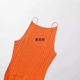 Summer New Women's Decoration Bag Sexy Back Ribs