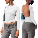 Toloer Women's Wear Fall 2024 New Fashion Solid Color Positive And Negative Two Wear Small T Jacket Women-Outfit