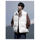 Cotton Vest Men's 2025 New Winter Shoulder Warm Boys Vest Cotton