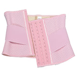 Short Pink Gibe Waist Elastic Belt Belt Belt Seal Rubber Belt Strengthens The Abdominal Plastic Waist Movement Waist