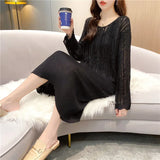 Toloer / Suit Hollow Hood Condole Dress Female Two Suit 2024 New Summer Dress Two Dress-Outfit