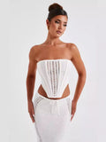 And Summer Hot New Sexy Trend Bare Back Tsets Coat Ass Long Skirt Knitting