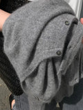 Cashmere Sweater Cardigan Women Single Breasted Long Sleeve Elegant Vintage Jumper Solid Wool Knitted Autumn Winter