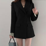 Toloer Jacket Female Design Sense Spring And Autumn Show Thin Suit Female Suit Korean Version Of The British Style Temperament Small Short Coat-Outfit