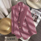 Jacket Women 2025 Spring And Autumn New Korean Version Of The Design Sense Of Niche Fashion Fried Street Casual Suit Top