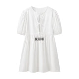 New Women's Wear T-Shirt Style In The Long-Term Solid Shirt Dress