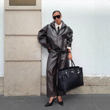2025 New Temperament Casual Bright Collar Jacket Jacket Skirt