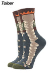 Socks Women Funny Harajuku Colorful Socks Cute Egg Food Art Printing Comfortable Fashion Harajuku Socks 2023