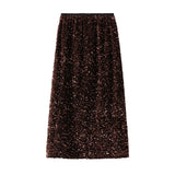 Industry Lianglid Half-Dress Woman Autumn 2025 New After Open Fork Straight Dress Bagbice Tight Dress