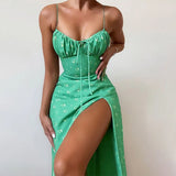 Toloer Women's Fashion Floral Sexy Lace Waist Slit Strap Winter