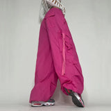 Strap Detail Y2K Cargo Pants-Outfit