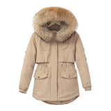 Cotton-Padded Coat Women 2023 Winter New Korean Version In The Long Down Cotton-Padded Jacket Thick Leisure Loose Cotton-Padded Jacket Women-Outfit