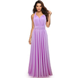 Cross-Back Sexy Tie Dress Long Dress Dress-Outfit