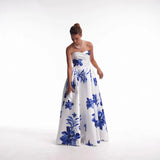 Women's New Breast-Printing Bare Back To Thin Dress Dress