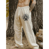 Fashion Loose-Fitting Broad Leg Trousers 3D Digital Printing Z Various Pattern
