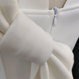 Hanging Neck Sleeveless Bow Sexy Bare Back Dress High-Rise Large Size Dress Dress Dress Dress