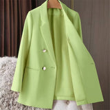Toloer Suit Jacket Female Spring And Autumn 2024 New Small Spring And Autumn Suit Jacket Temperament Korean Version Casual Women-Outfit