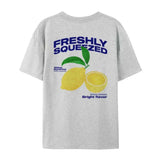 Freshly Squeezed Lime Print T-Shirt-Outfit