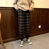 90s Kids Pants in Plaid Check-Outfit