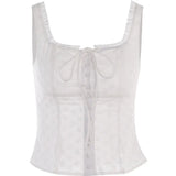 Slings With Lace Retro Top 2025 Summer Idyllic Eddies Hottie Vest
