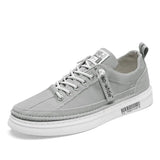 o'clock Spring New Men's Canvas Shoes Trend Lace-up Male Flats Footwear All-match Casual Sneaker Comfortable