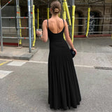 Summer New Women's Dress French Sexy Sling Dress Waist Thin Temperament