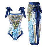 Toloer One-Piece Bikini Suit Women's Bikini Three-Piece