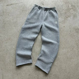 New Popular S Embroidery Printing Series For Teen Couples Casual Broad Legged