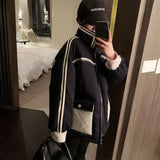 Women Winter Short Coat Puffer Bomber Basic Goth Jacket Female Coat Loose Parka Plus Size Outerwear Snow Wear Harajuku