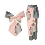 Toloer One-Piece Bikini Suit Women's Bikini Three-Piece